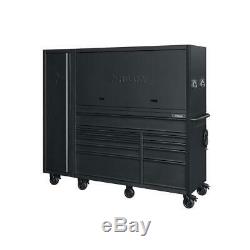 10-Drawer Deep Combination Tool Chest and Rolling Cabinet Set (3-Piece)