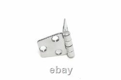 16 Boat RV Door Hinges Polished Stainless Steel 3 x 1.5 Mirror Finish New Set