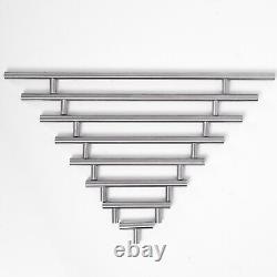 1-200x Brushed Nickel Kitchen Cabinet Pulls Stainless Steel T Bar Handles LOT