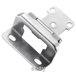 1/2 Overlay Semi Partial Wrap Kitchen Cabinet Cupboard Hinges Self Closing Lot