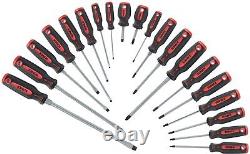 20Piece Combination Screwdriver Set Cabinet Slotted Philips Torx Flaking