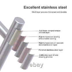 2 16'' Modern Stainless Steel Kitchen Cabinet Pulls Handles Diameter ½ Lot