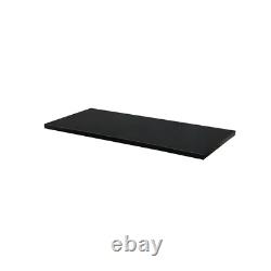 2-Pack Steel Shelf Set Black (28 W X 9 D) for 28 Wall Mounted Garage Cabinet