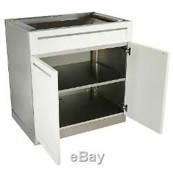2-Piece 304 stainless steel Outdoor Kitchen Cabinet Set 4 Life Outdoor G40013
