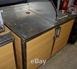 2 Stainless Steel Top Cabinet sets 1 Refrigerated 1 Hand Sink- USED from S