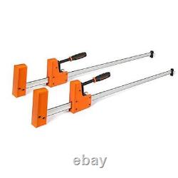 36-inch Bar Clamps, 90°Cabinet Master Parallel Jaw Bar Clamp Set, 2-pack 36'