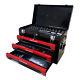3 Drawers Tool Box Cart With Tool Set Tool Chest Lockable Tool Storage Cabinet