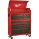 46 In. 16-drawer Steel Tool Chest And Rolling Cabinet Set, Textured