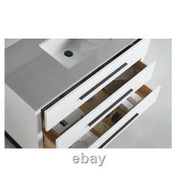48 inch Modern Bathroom Vanity Cabinet With Mirror/ Sink set(Black Friday 30% off)