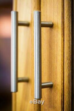 4 6 304 Stainless Steel Kitchen Cabinet T Bar Pulls Handles Knobs Hardware M