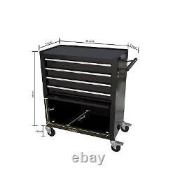 4-Drawer Tool Cabinet with Tool Set, Tool Box Storage Chest with 238 Piece Tool Kits