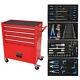 4 Drawer Tool Chest Storage Cabinet Tool Box Rolling Cart With 233pcs Tools Sets