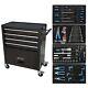 4 Drawer Tool Chest Storage Cabinet Tool Box Rolling Cart With Wheels & Tools Sets