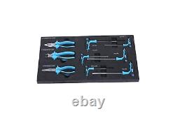 4 Drawers Tool Cabinet with Tool Sets-BLACK