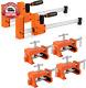 4-pack Cabinet Clamps And Jorgensen 18 Bar Clamp Set