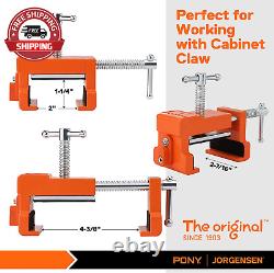 4-Pack Cabinet Clamps and Jorgensen 18 Bar Clamp Set