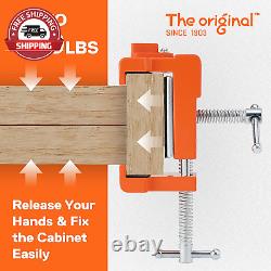 4-Pack Cabinet Clamps and Jorgensen 2-Pack Steel Bar Clamp Set