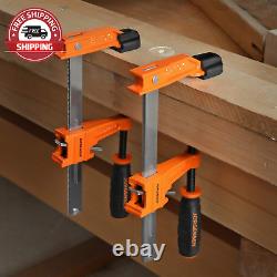 4-Pack Cabinet Clamps and Jorgensen 2-Pack Steel Bar Clamp Set
