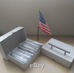 501500pcs 5 Stainless Steel Kitchen Door Drawer Cabinet Handles T Bar Pulls OY