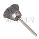 5pcs 25mm Diameter End Brushes Stainless Steel Wire Brush Drill End 1/8 Shank