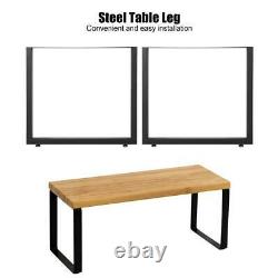 80x72cm Industry Coffee Table Leg Metal Steel Chair Bench Legs Set of 2