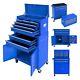 8-drawer Rolling Tool Chest Steel Combination Set Blue