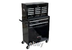 8-Drawer Rolling Tool Chest Steel Combination Set Tool Storage Cabinet with Wheels