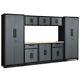 9 Pcs Big Steel Garage Storage Cabinet Set