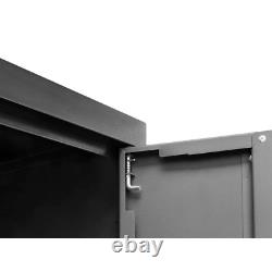 Bold Series 156 In. W X 76.75 In. H X 18 In. D 24-Gauge Steel Garage Cabinet Set