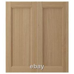Brand New IKEA VEDHAMN Oak 2-P Door/Corner Base Cabinet Set 13x30