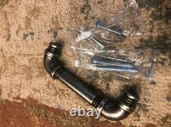 Brand New Pipe Design Cabinet Pulls or Handles, Aged Steel, 1/2 price(set of 40)