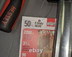 Brand New Set of 2 Bessey K-Body REVO Parallel Bar Clamps 50 inch. KR3550 (BZ)