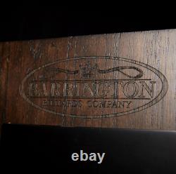 Bristle Dart Board & Cabinet Set W 6 Steel Tip Darts Flight Scoreboard Dartboard