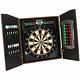 Bullshooter Cricket Maxx 5.0 Electronic Dartboard Cabinet Set Includes 6 Steel &