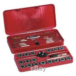CENTURY DRILL AND TOOL 98912 Metric Tap and Die, 40 Pc Set