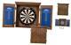 Charleston Bristle Dartboard Cabinet Set Includes 18 Dartboard And 6 Steel T