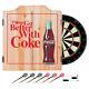 Coca Cola Dart Cabinet Set With Darts And Board Indoor Game Better With Coke New