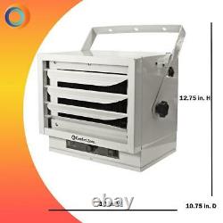 Comfort Zone Electric Industrial Heater 5000 Watt Ceiling Mounted 3-Setting Fan