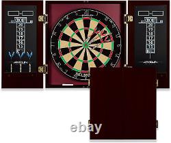 Dartboard and Cabinet Sets- Features Easy Assembly Complete with All Accessori