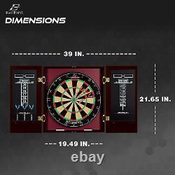 Dartboard and Cabinet Sets- Features Easy Assembly Complete with All Accessori