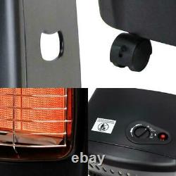 Dyna-Glo 18K BTU Portable Heater Propane Cabinet Gas Warms 600 Sq ft 3 Settings