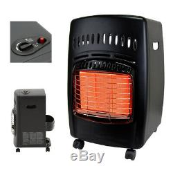 Dyna-Glo Portable Heater 3-Heat Settings Automatic Shut-Off Dial Control Black