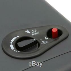 Dyna-Glo Portable Heater Automatic Shut Off Dial Control 3 Heat Settings Black