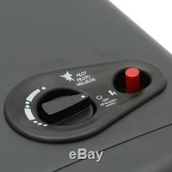 Dyna-Glo Propane Cabinet Gas Portable Heater 18000 BTU 3-Setting Locking Casters