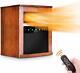 Electric Space Heater -1500w Infrared Heater With 3 Heat Settings, Remote Contro