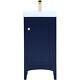 Elegant Lighting Vf2318bl Mod Blue Vanity Sink Set
