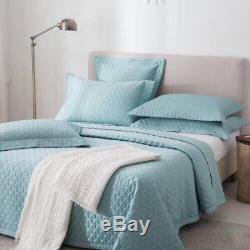 FAMVOTAR Prewashed 3-Piece Quilted Quilt Coverlet Bed Cover Set Stitched Patte