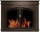 Fireplace Doors 3/16 In. Tempered Glass Cabinet-style Oil Rubbed Bronze Small