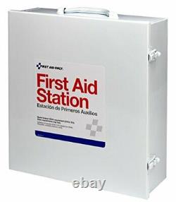 First Aid Only 100 Person 3 Shelf First Aid Steel Cabinet