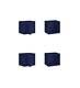 Floating Cabinet In Blue -set Of 4 Id 3820329